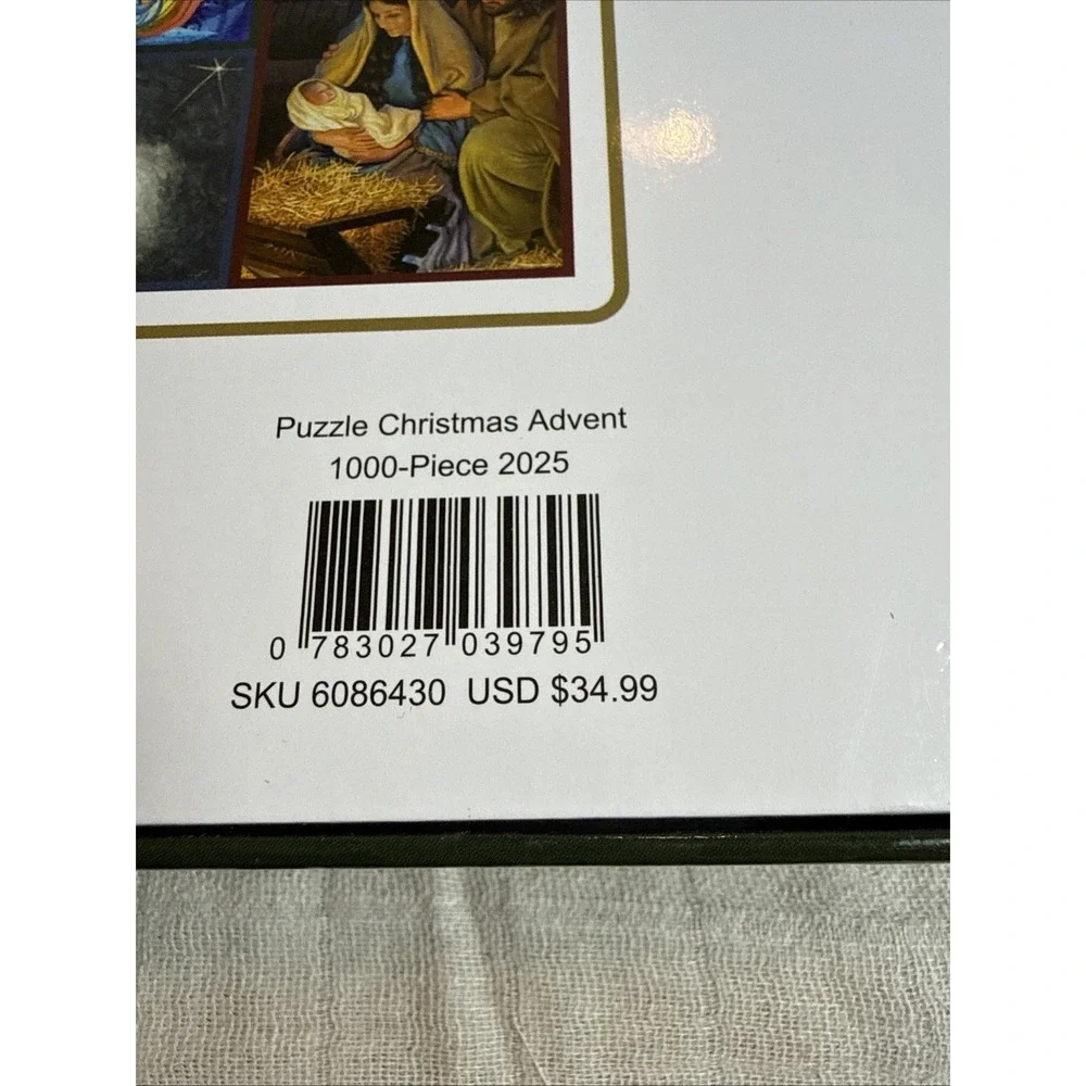 Christmas‎ Advent Jigsaw Puzzle 1000 Piece 24 Boxes One Per Day